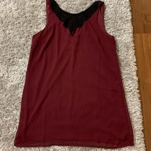 Forever 21 Burgundy Dress
